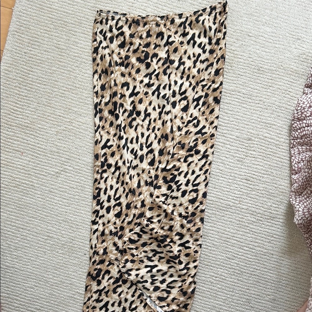 Leopard Print Women's Skirt